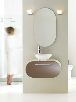 FLUX_US 3 - Wall-mounted vanity unit with drawers by LASA IDEA - view 3